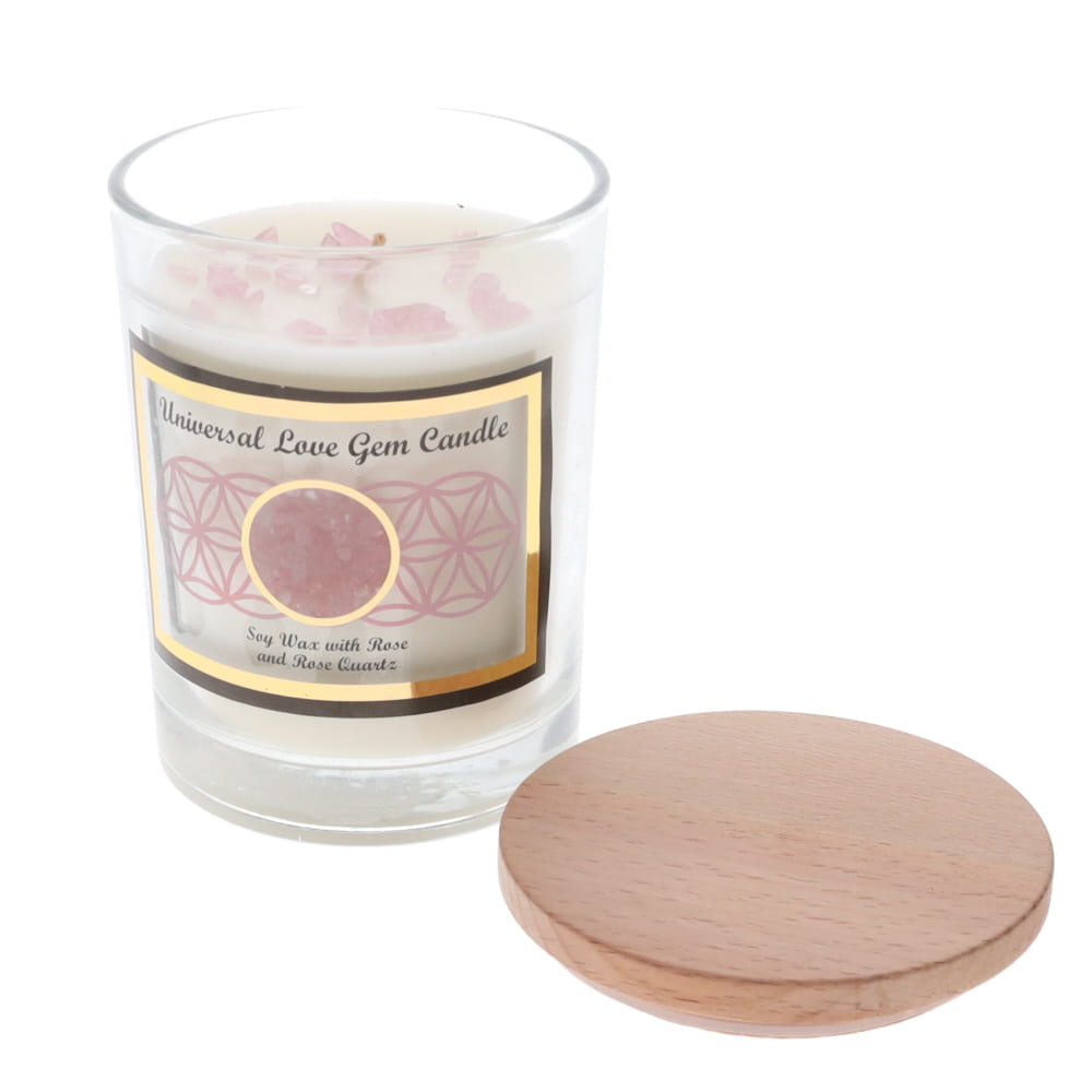 Rose Quartz Soy Candle