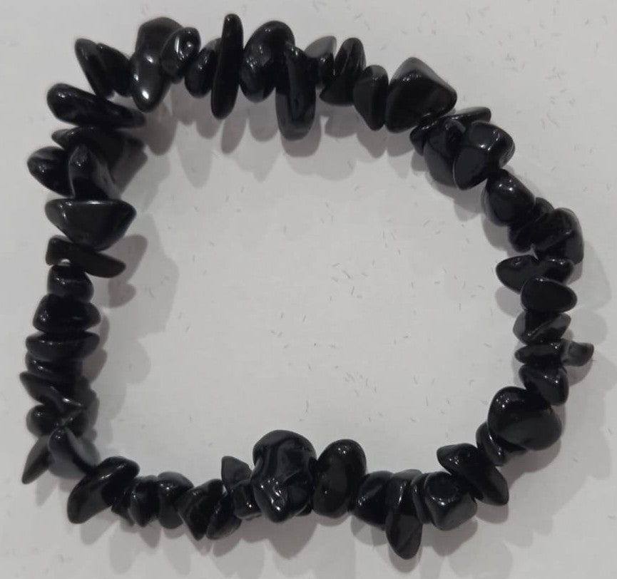 Natural Crystal Chip Bracelet