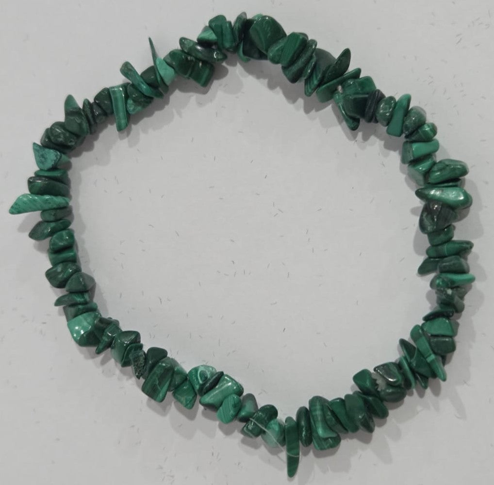 Natural Crystal Chip Bracelet