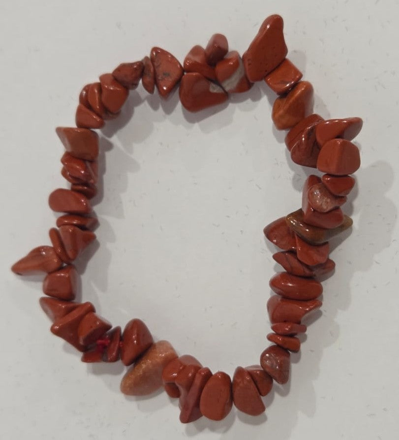 Natural Crystal Chip Bracelet