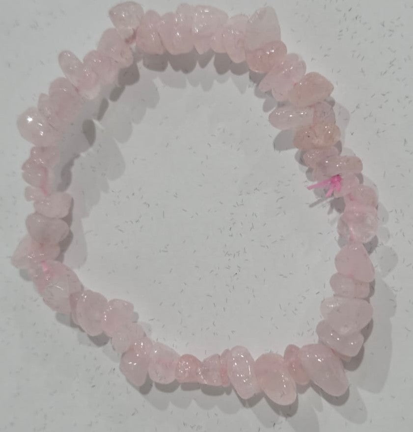 Natural Crystal Chip Bracelet