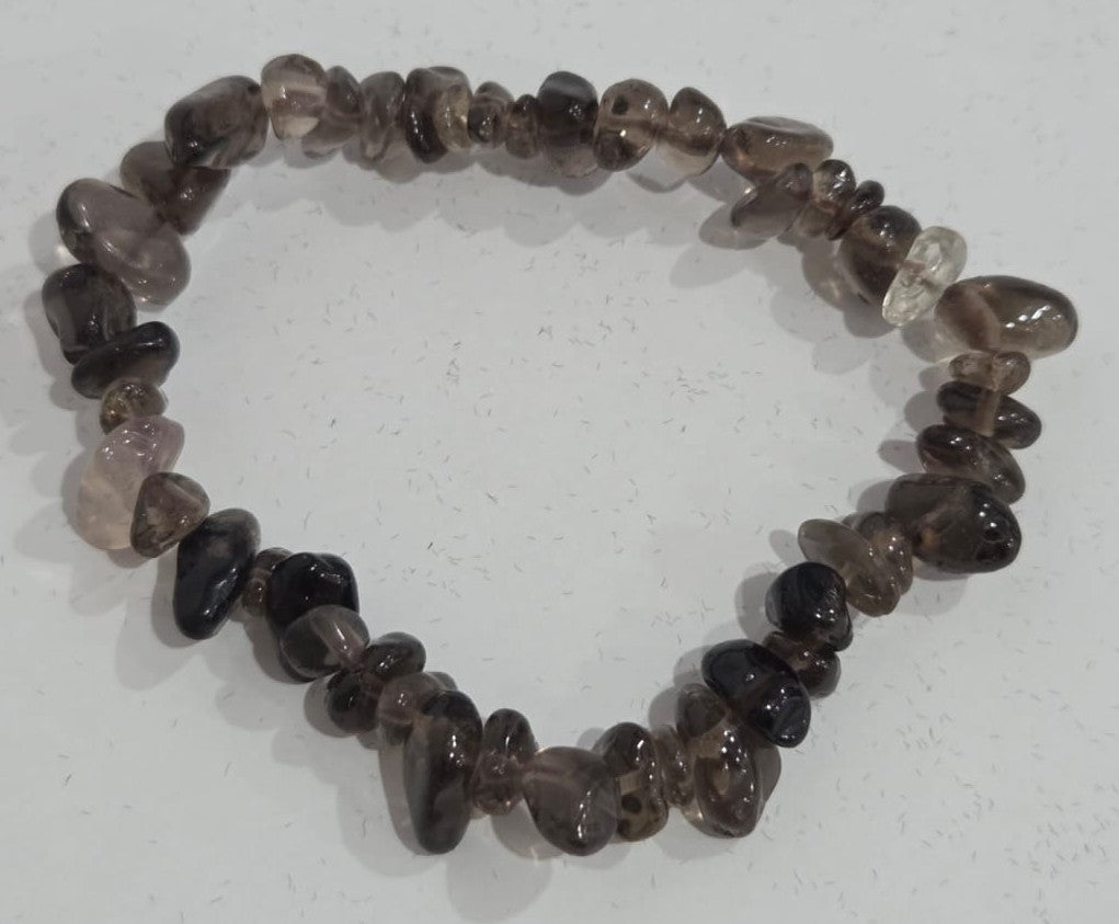 Natural Crystal Chip Bracelet