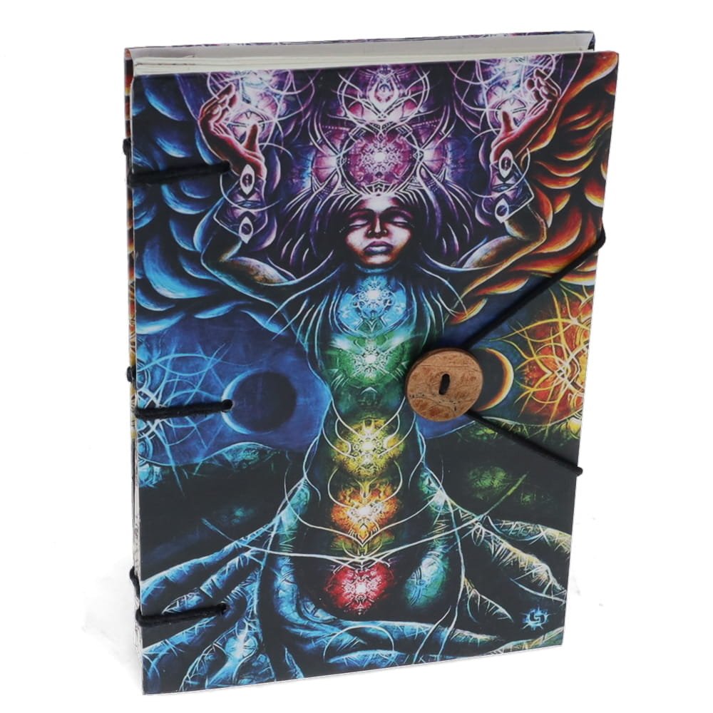 Chakra Tree Paper Journal Cover