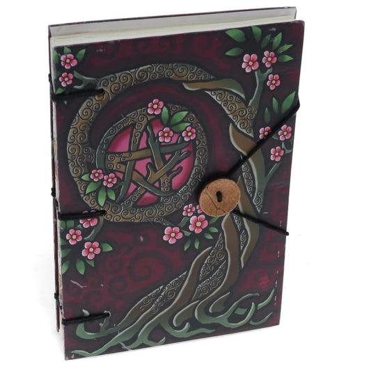 Pentacle Tree Paper Journal Cover